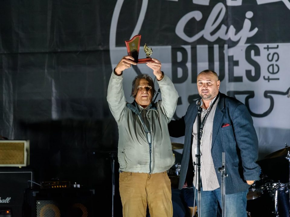 Rodion Rosca premiu Cluj Blues Fest 2019